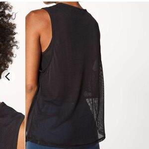 Lululemon Mesh on Mesh Tank size 10